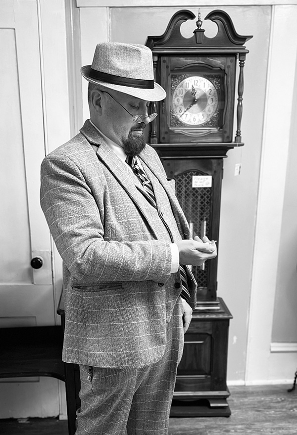 gregg with watch